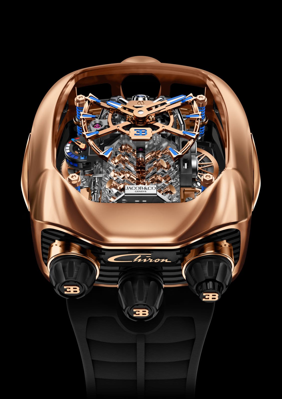 Luxury like no other New Bugatti Chiron Tourbillon Timepiece Limited