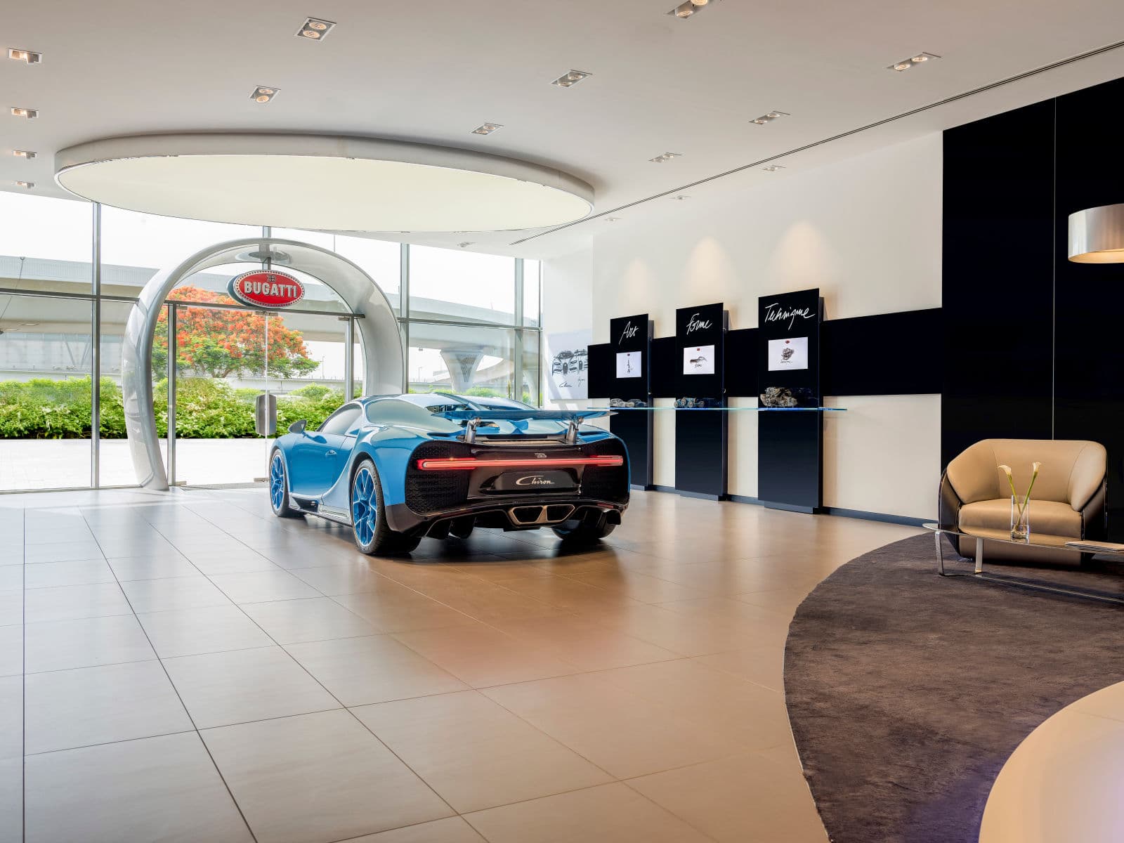 Bugatti inaugurates the brand’s largest showroom in Dubai Bugatti