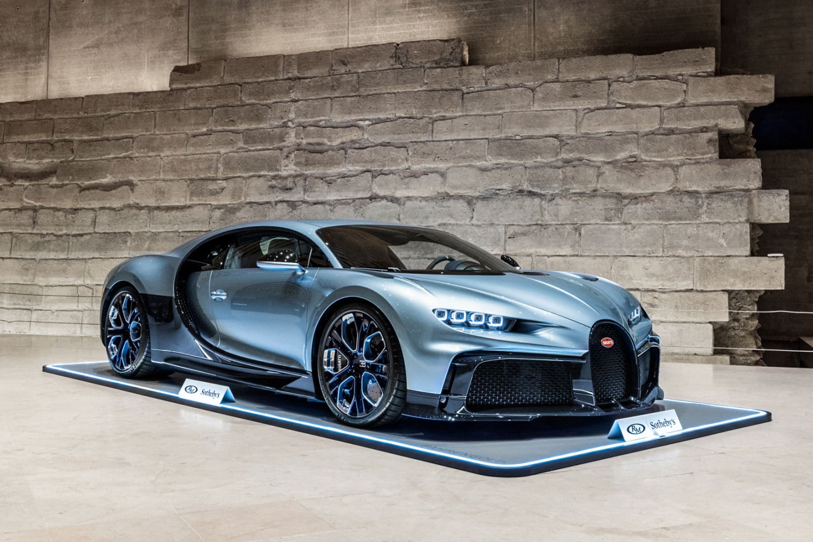 Bugatti Chiron Profilée most valuable new car ever auctioned