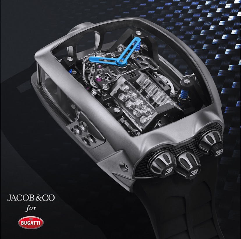 The Jacob & Co. x Bugatti Chiron Tourbillon