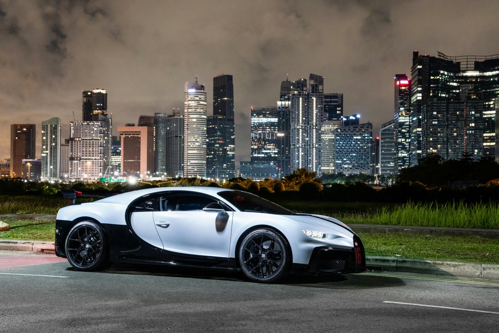 The Chiron Pur Sport will be the centerpiece of Bugatti’s first showroom opening in Singapore.