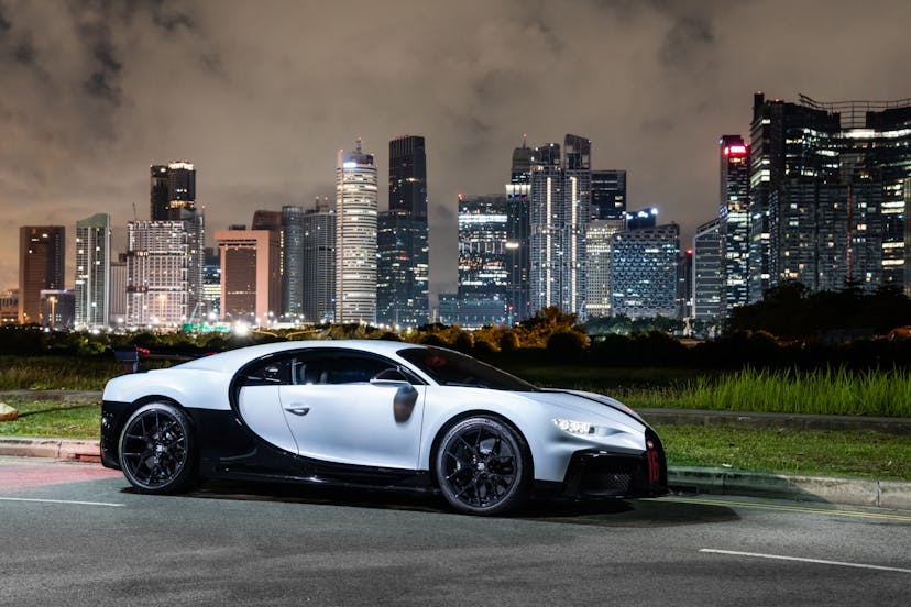 The Chiron Pur Sport will be the centerpiece of Bugatti’s first showroom opening in Singapore.
