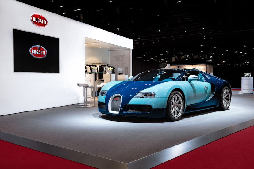 Bugatti Veyron Grand Sport, Rétromobile Paris, 2020