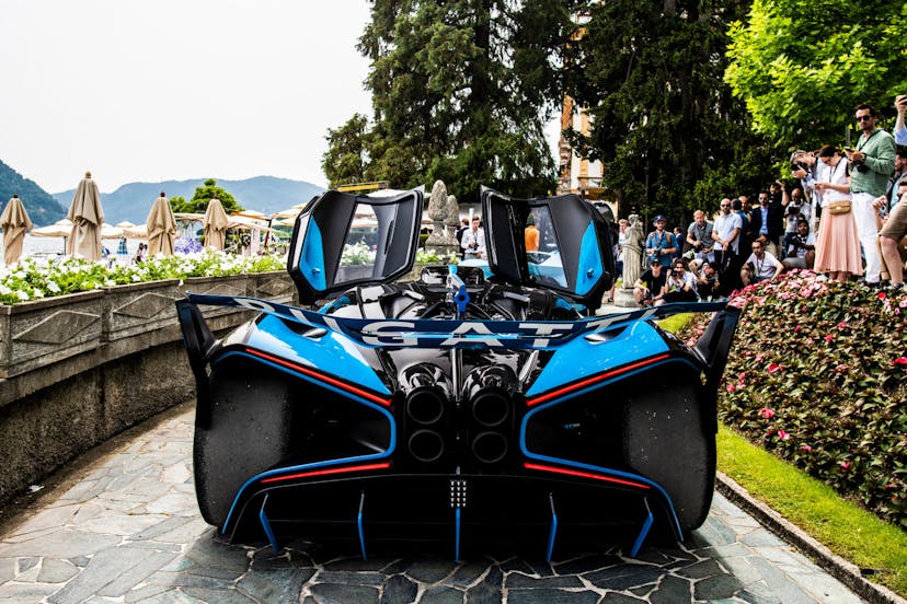 The Bugatti Bolide won the coveted ‘Design Award’ at the Concorso d’Eleganza Villa d’Este 2022.
