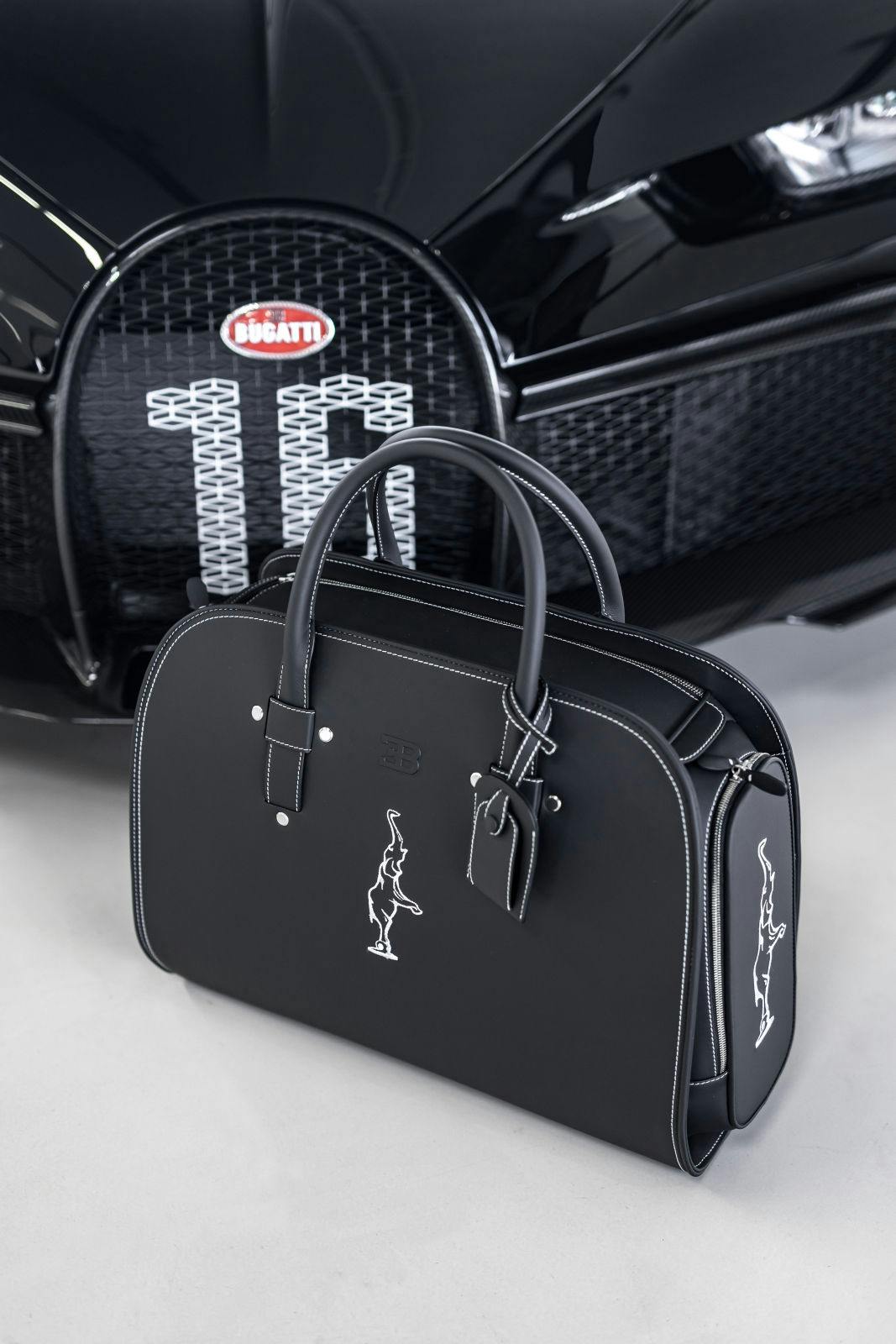 Bugatti by Schedoni : des bagages Chiron sur mesure.