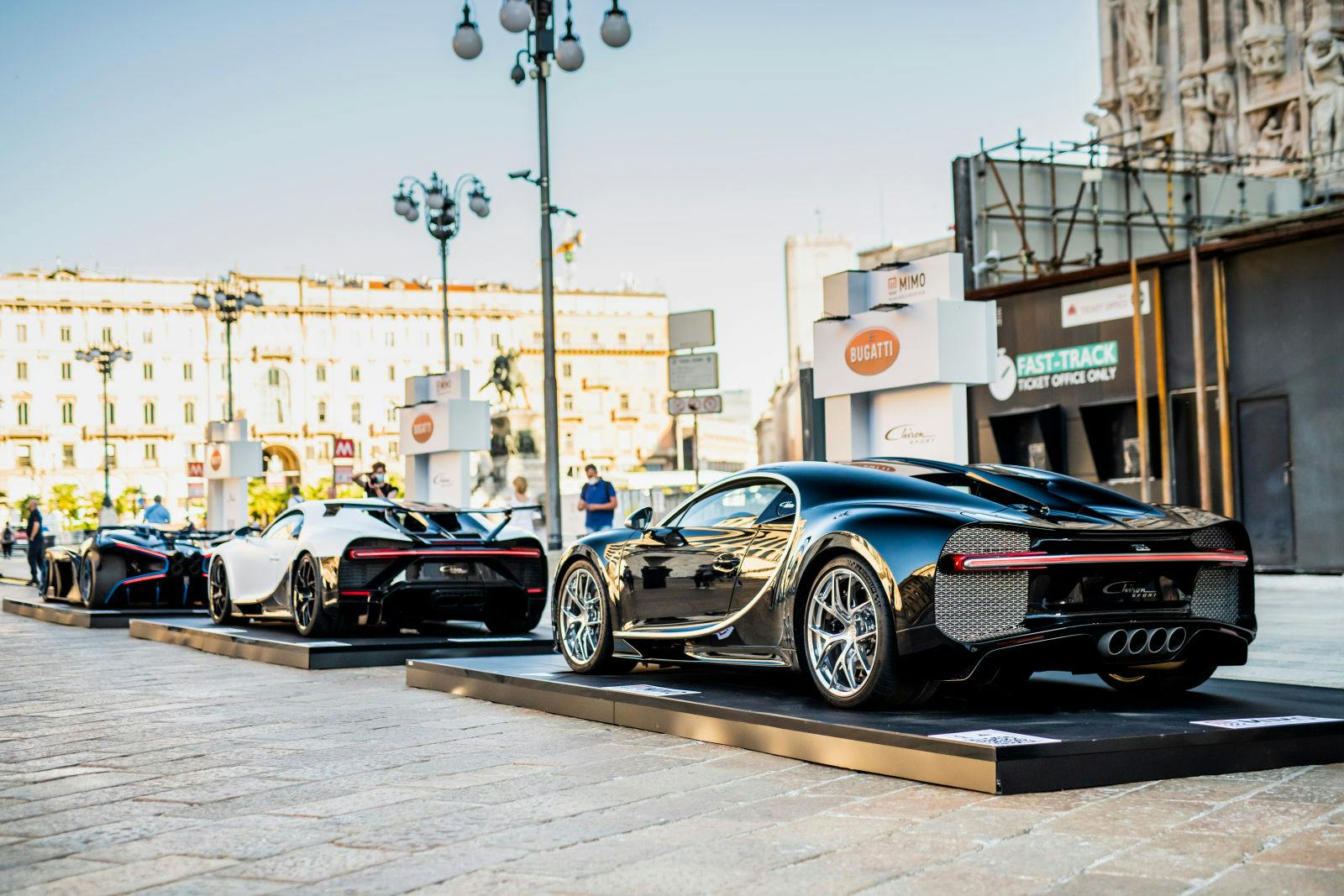 Bolide, Chiron Super Sport and Chiron Sport @ MiMo