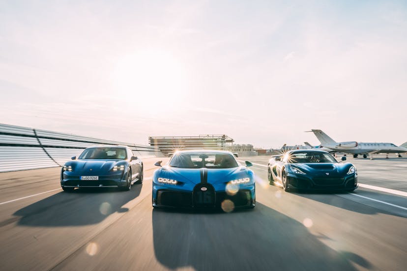 Bugatti, Rimac and Porsche mark the beginning of a new chapter in automotive history with the new joint company.