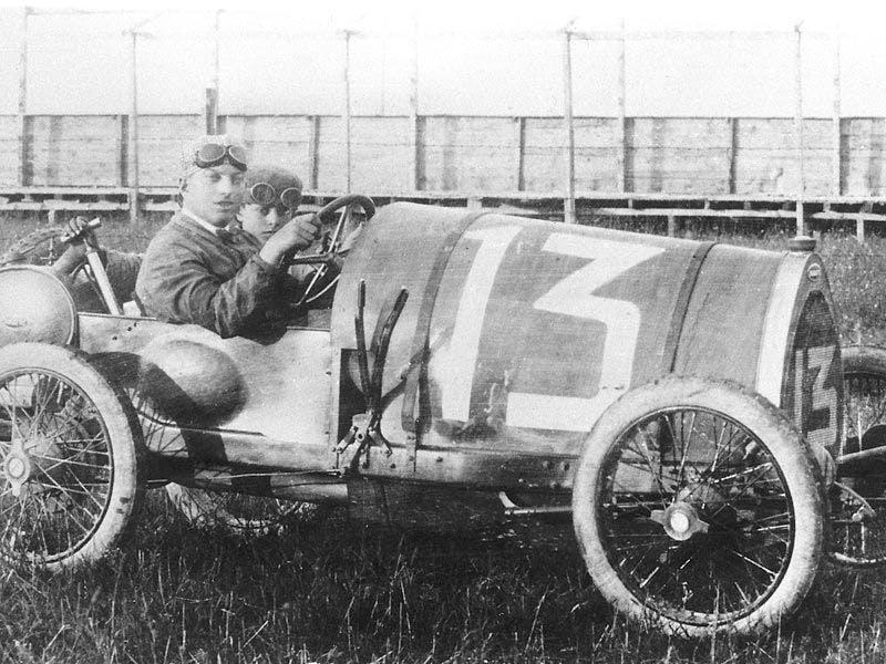 Bugatti Type 13 à Brescia, 1921
