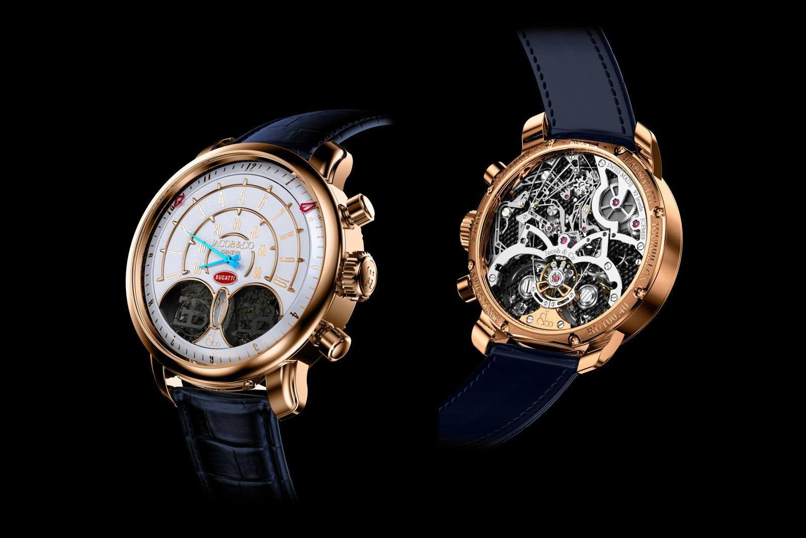 Die Jean Bugatti Uhr ist die neueste Kreation aus der Zusammenarbeit von Bugatti und Jacob & Co.