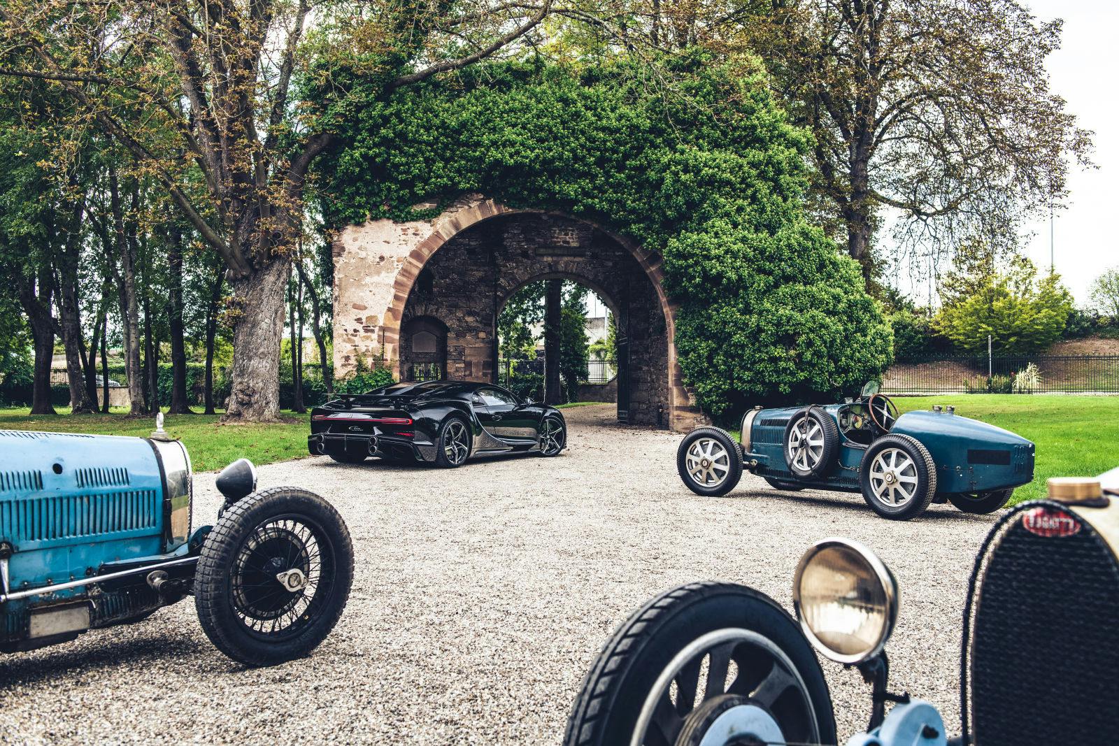 A sense of history surrounds the Château, brimming with nearly a century of Bugatti heritage.