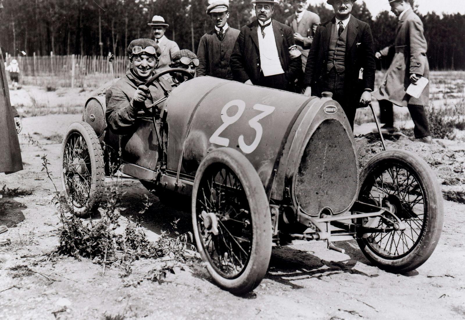 The Bugatti Type 13 Brescia" is one of the most successful racing cars of its time."