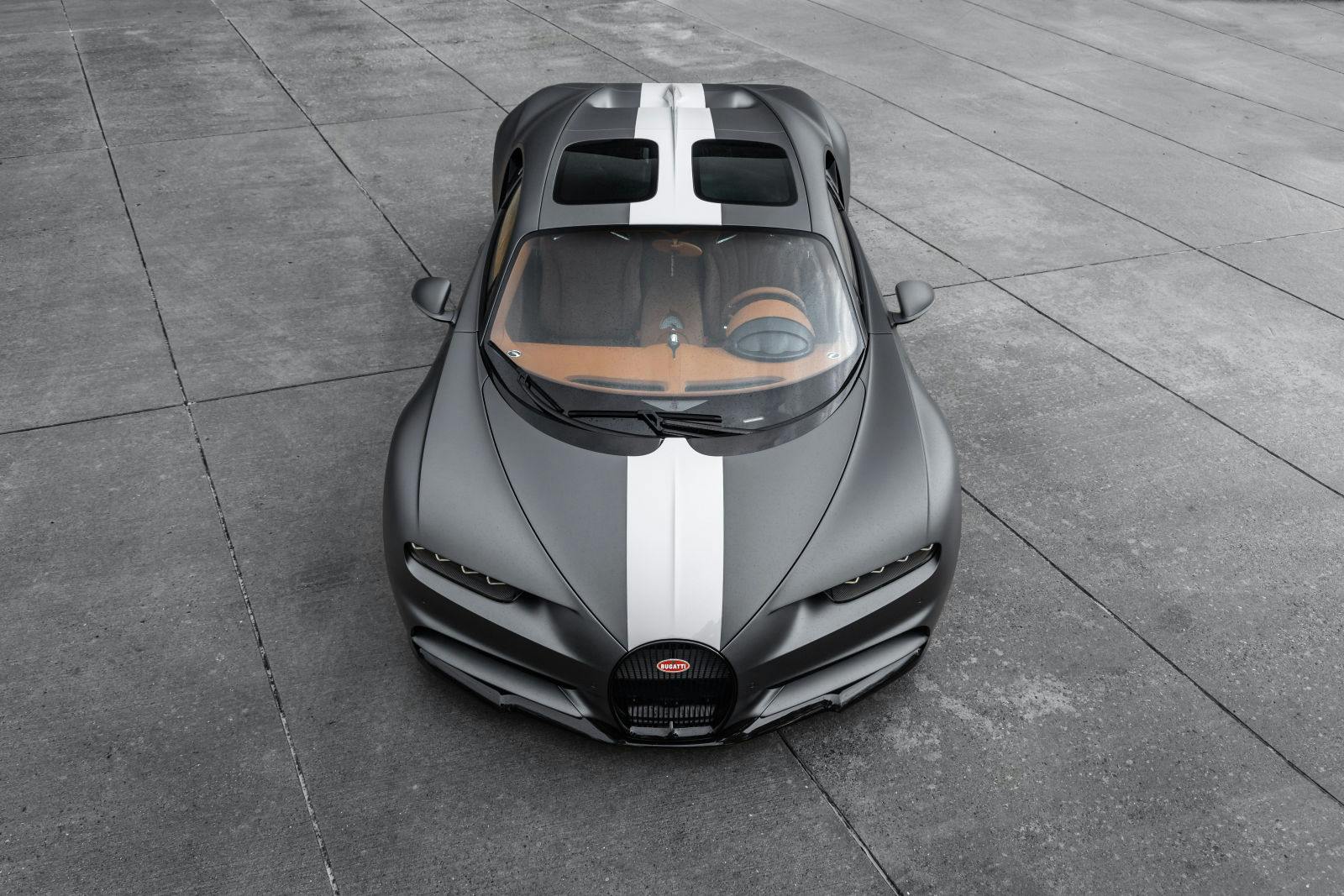 Bugatti Chiron Sport “Les Légendes du Ciel” static – front view elevated