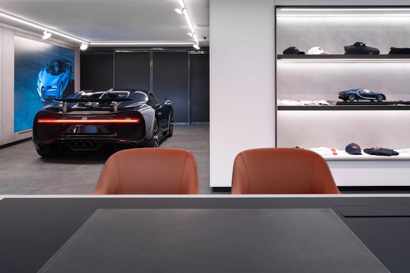 Bugatti Showroom Paris, 2020
