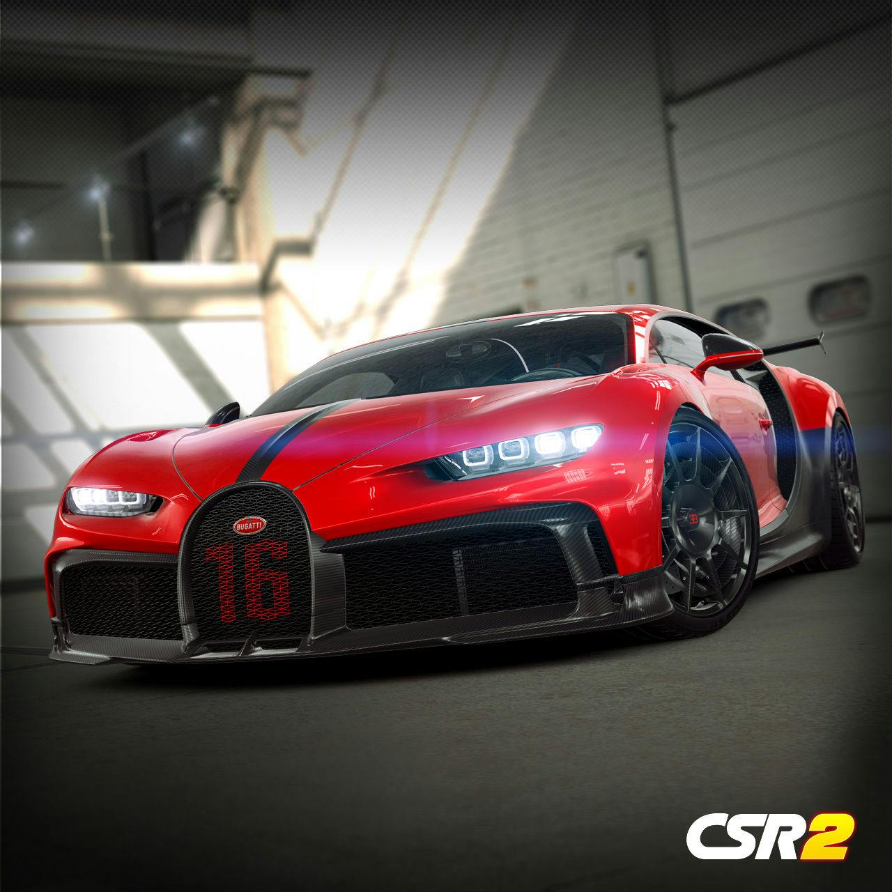 The reward for completing the Evolution Cup. The Red Pur Sport.