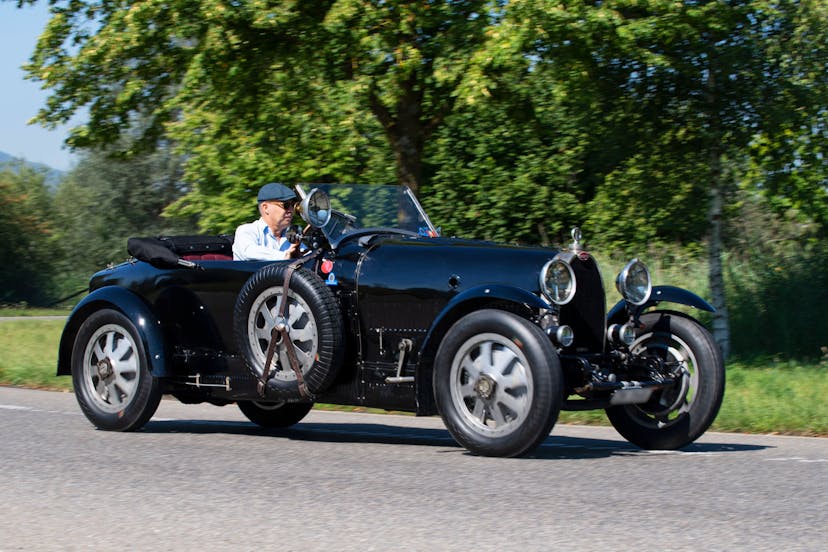 A ride in the Type 43 Grand Sport with Guy Caquelin