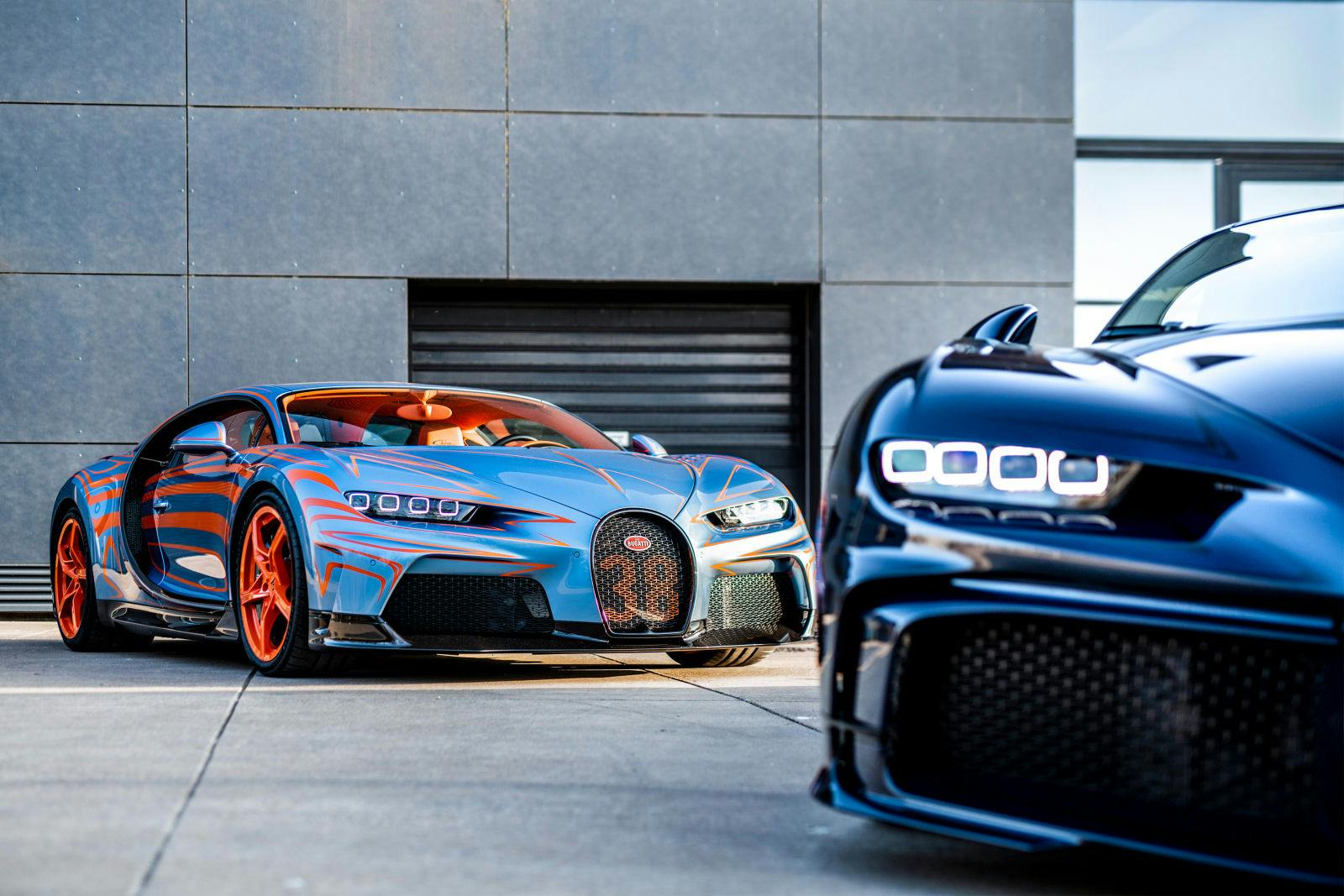 Von Licht inspiriert: Bugatti enthüllt zwei maßgeschneiderte Sur-Mesure-Kreationen