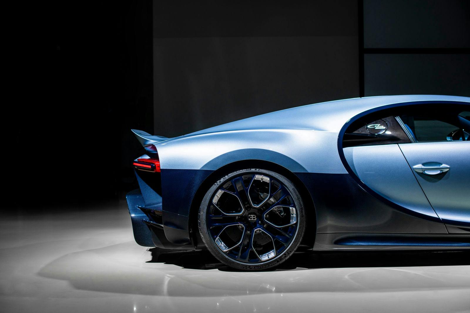 The Bugatti Profilée  is presented in a color exclusively developed for it.