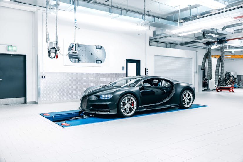 The Bugatti Chiron 4-005 is now going into retirement after all that hard work.