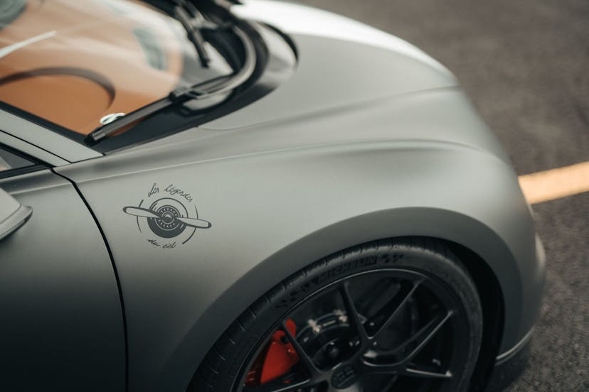 The Bugatti Chiron Sport ‘Les Légendes du Ciel’ in detail.