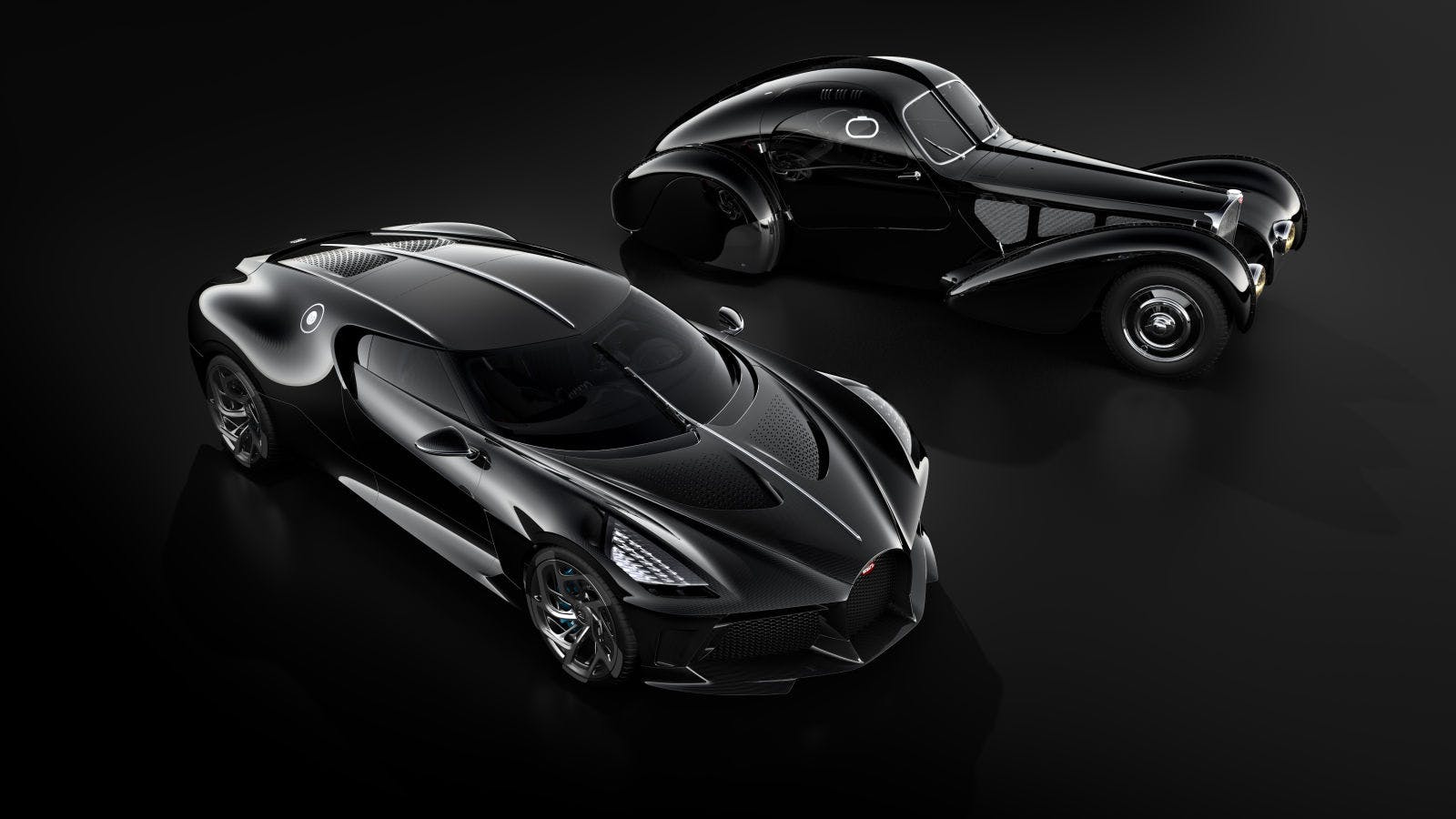 Pour honorer la légendaire Type 57 SC Atlantic, Bugatti crée l’extraordinaire La Voiture Noire.