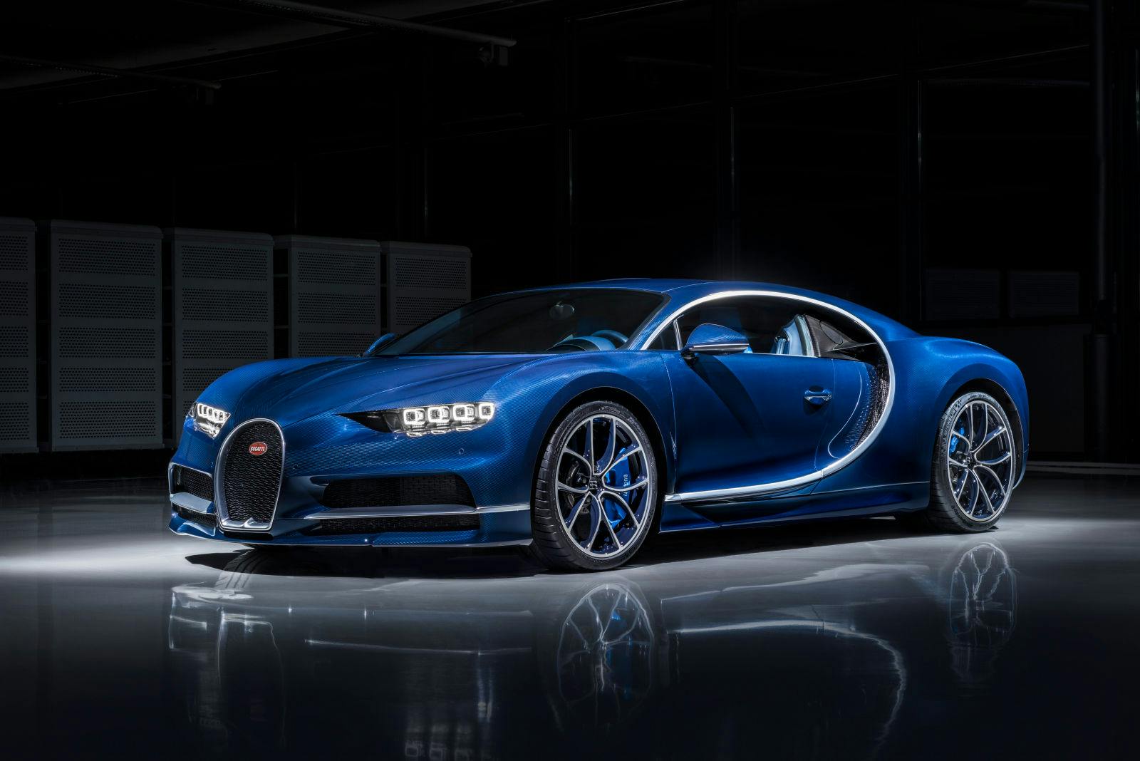 Der erste Bugatti Chiron ging an einen Kunden in Europa.