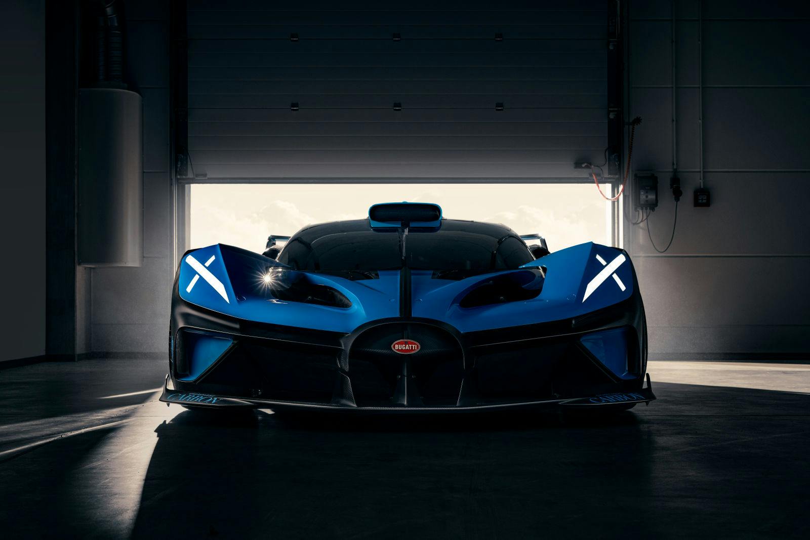 Eine extreme, experimentelle Designstudie : der Bugatti Bolide.