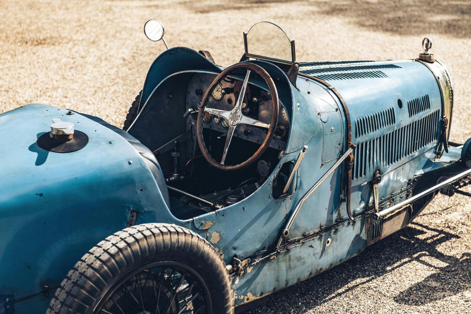 The Type 37A is one of a long lineage of supercharged Bugatti cars.