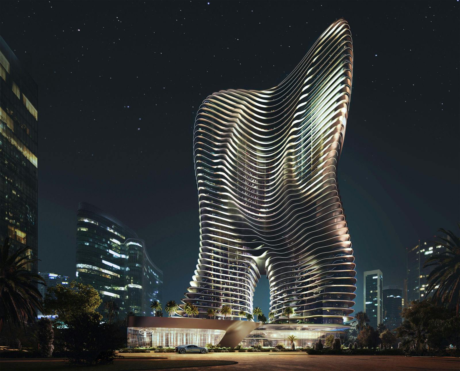 Bugatti and Binghatti have unveiled a ground-breaking real estate development in the heart of Dubai.
