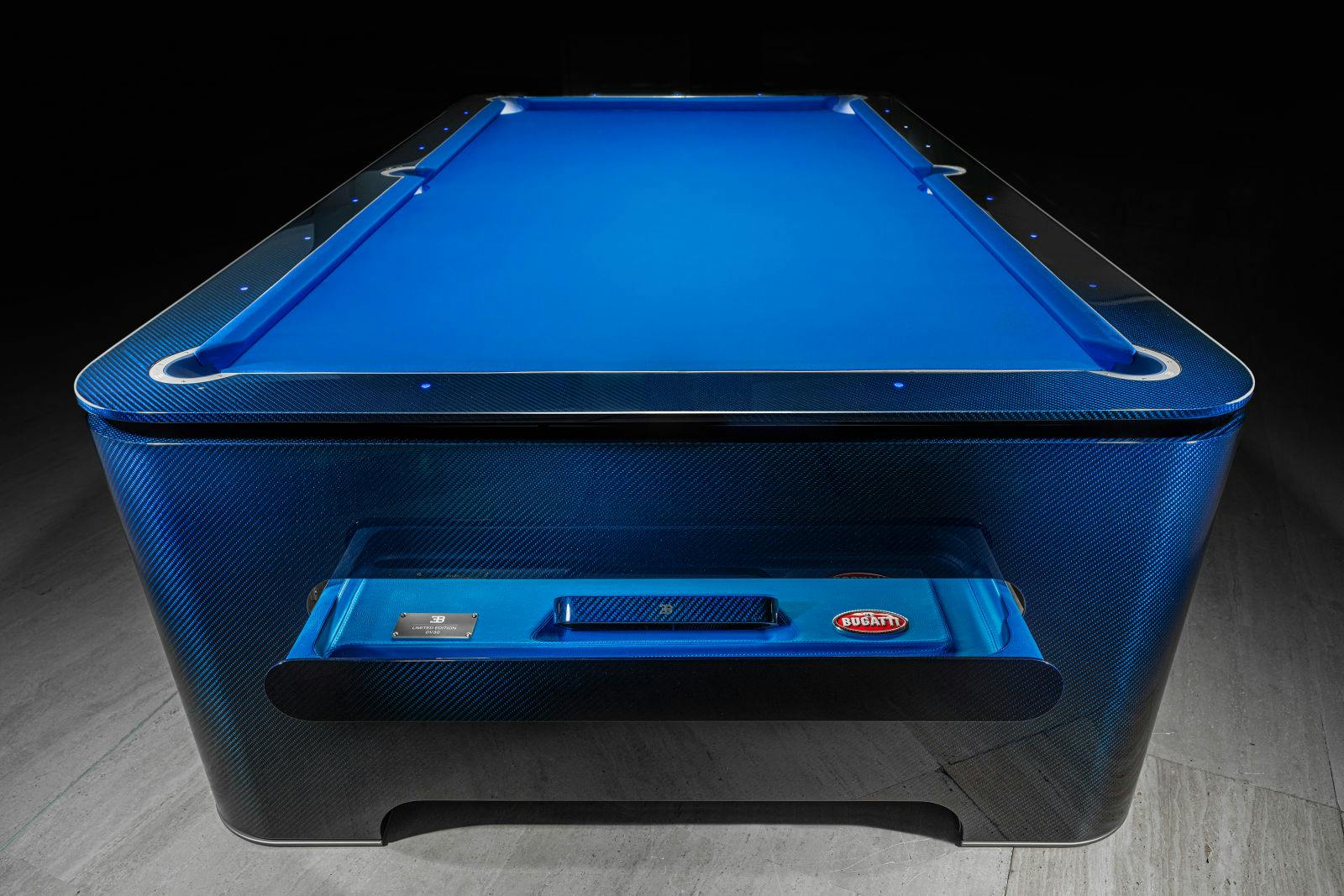 The Bugatti Pool Table – Individually numbered as part of a limited edition