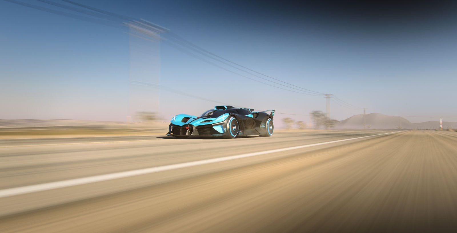 Der Bugatti Bolide auf den virtuellen Rennstrecken von CSR Racing 2.