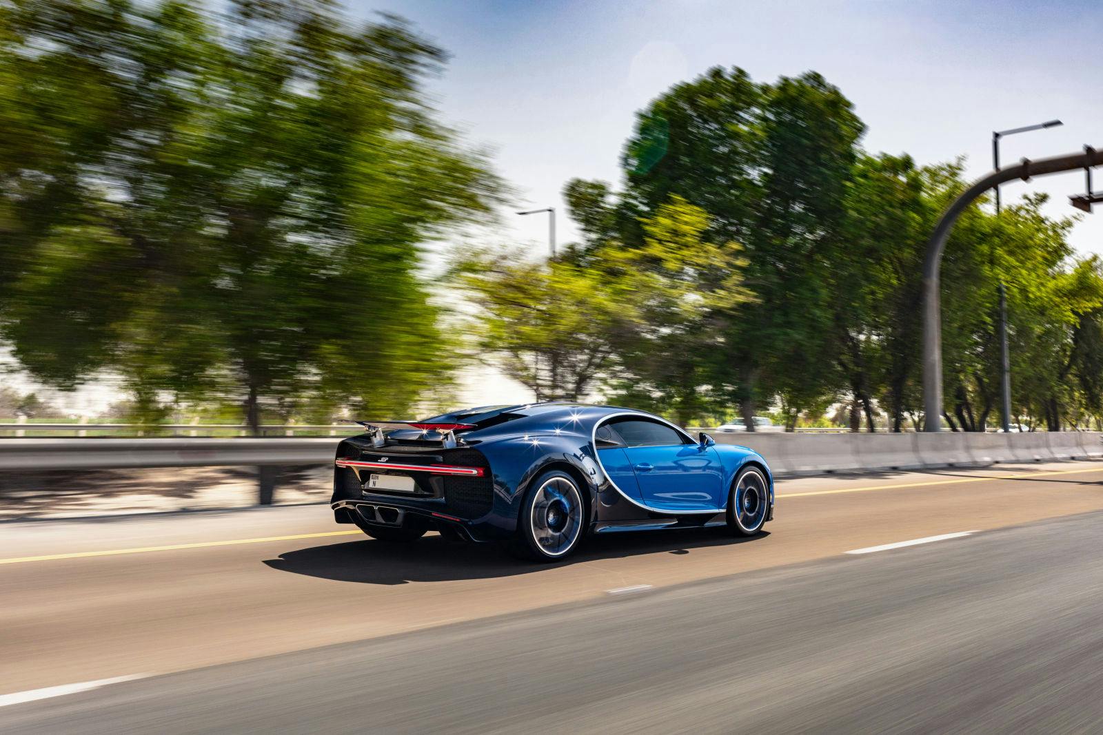 Le 2ème rallye des propriétaires Bugatti aux Émirats arabes unis.