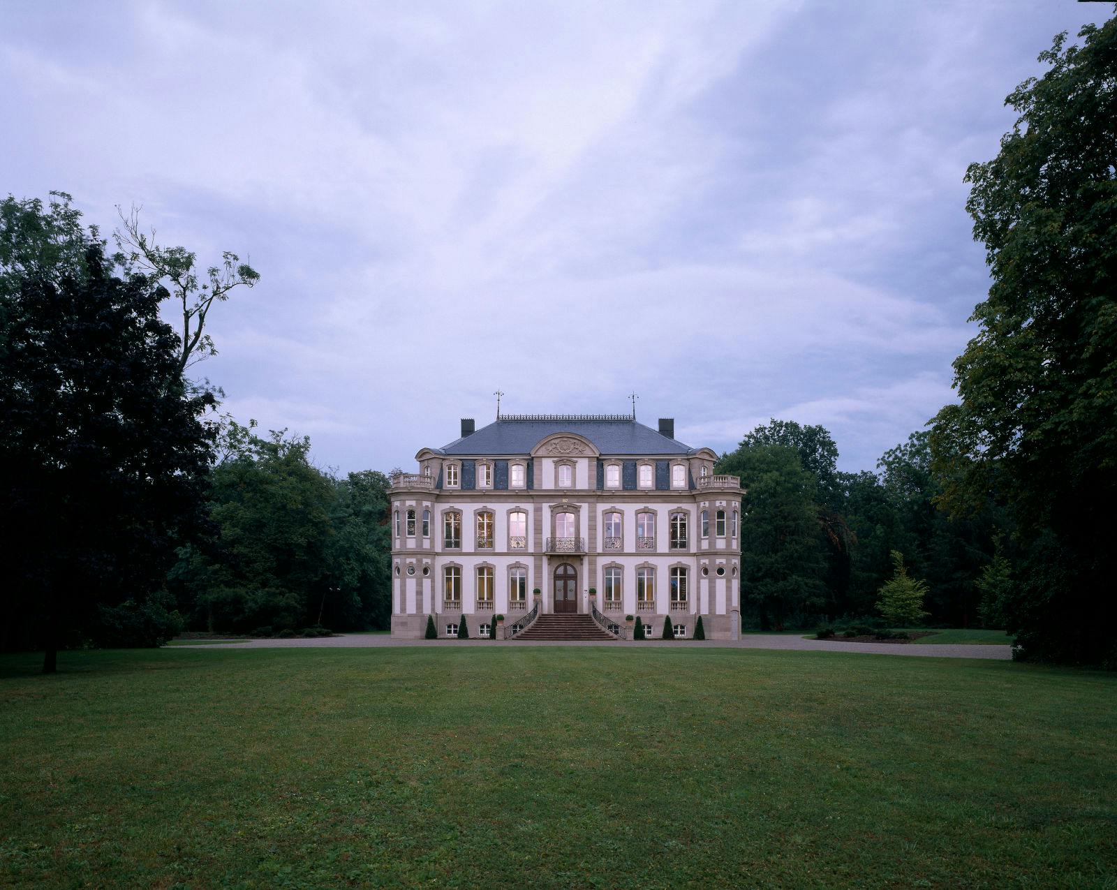 The Château St. Jean is surrounded by a six hectare park