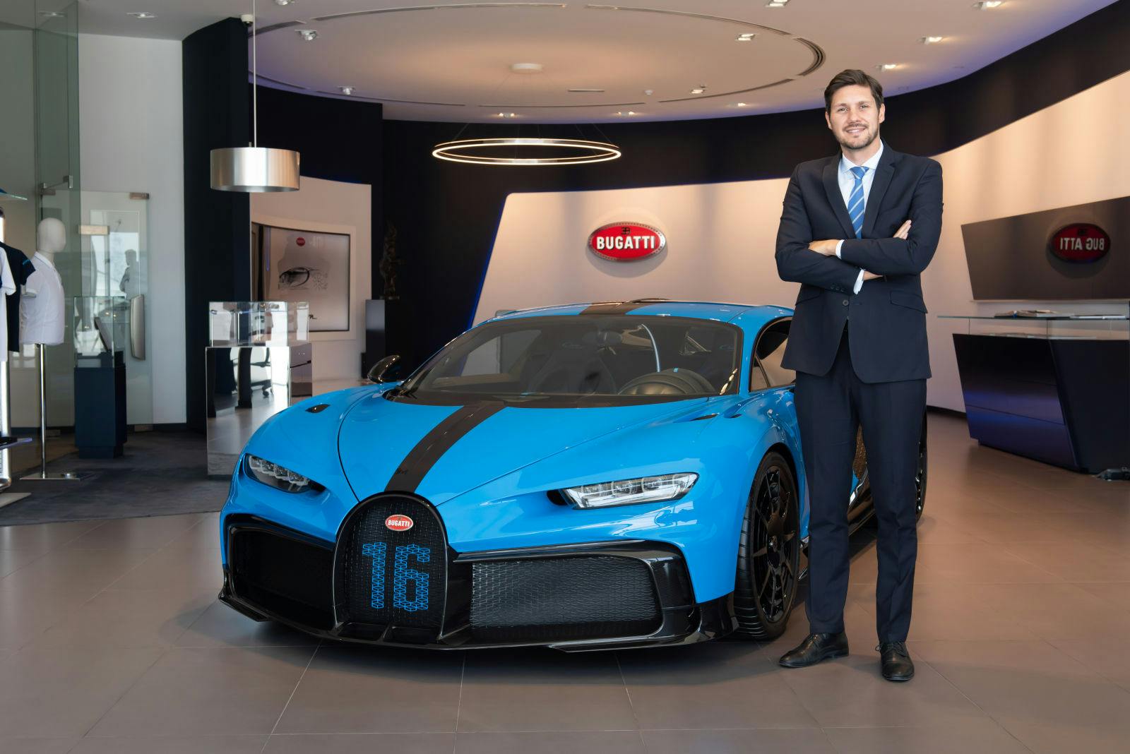 Kostas Psarris, Bugatti-Repräsentant für die MEA-Region, 2020