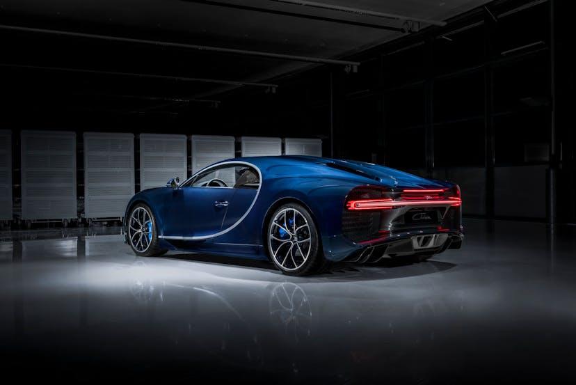 The first Bugatti Chiron was delivered to a customer in Europe.