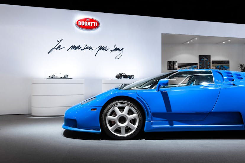 Rétromobile Paris, 2020. Bugatti Presents La Maison Pur Sang""