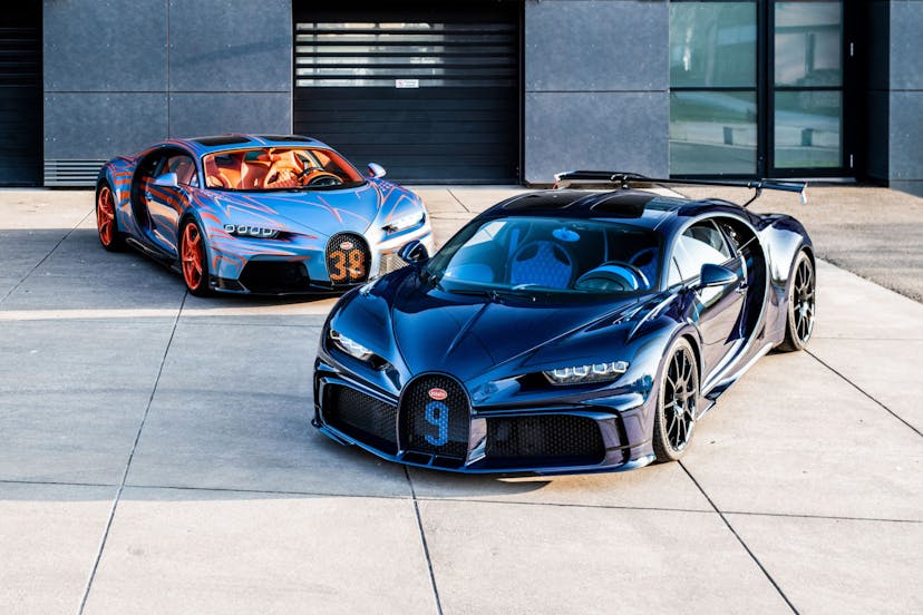 Von Licht inspiriert: Bugatti enthüllt zwei maßgeschneiderte Sur-Mesure-Kreationen