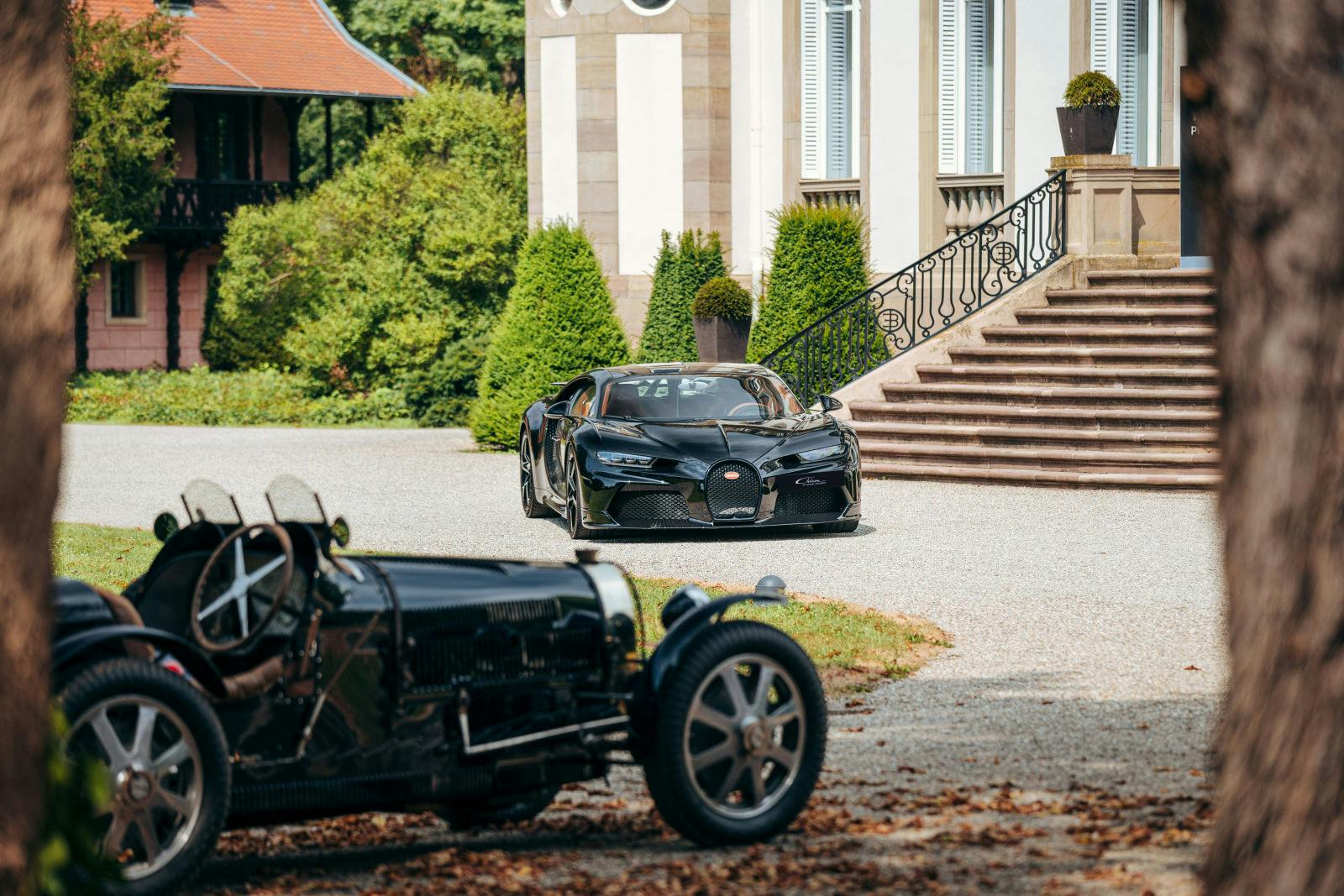 Guests immersed in the heritage of the brand from historic vehicles to modern cars.