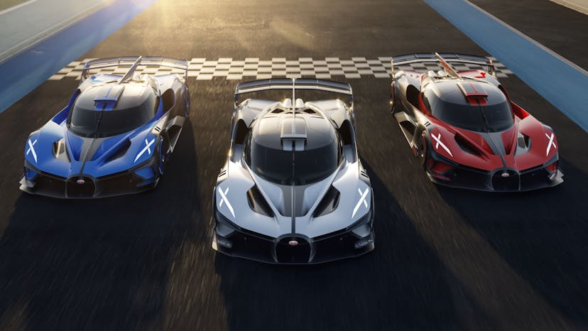 40 Einheiten des Bugatti Bolide werden in Kleinserie entstehen.