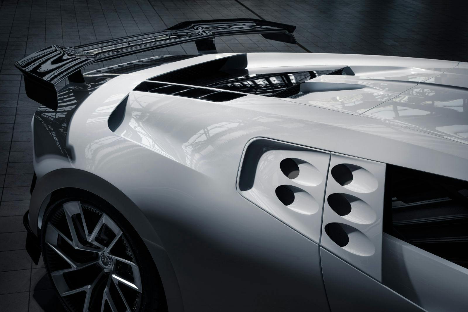 Der Bugatti Centodieci im Detail.
