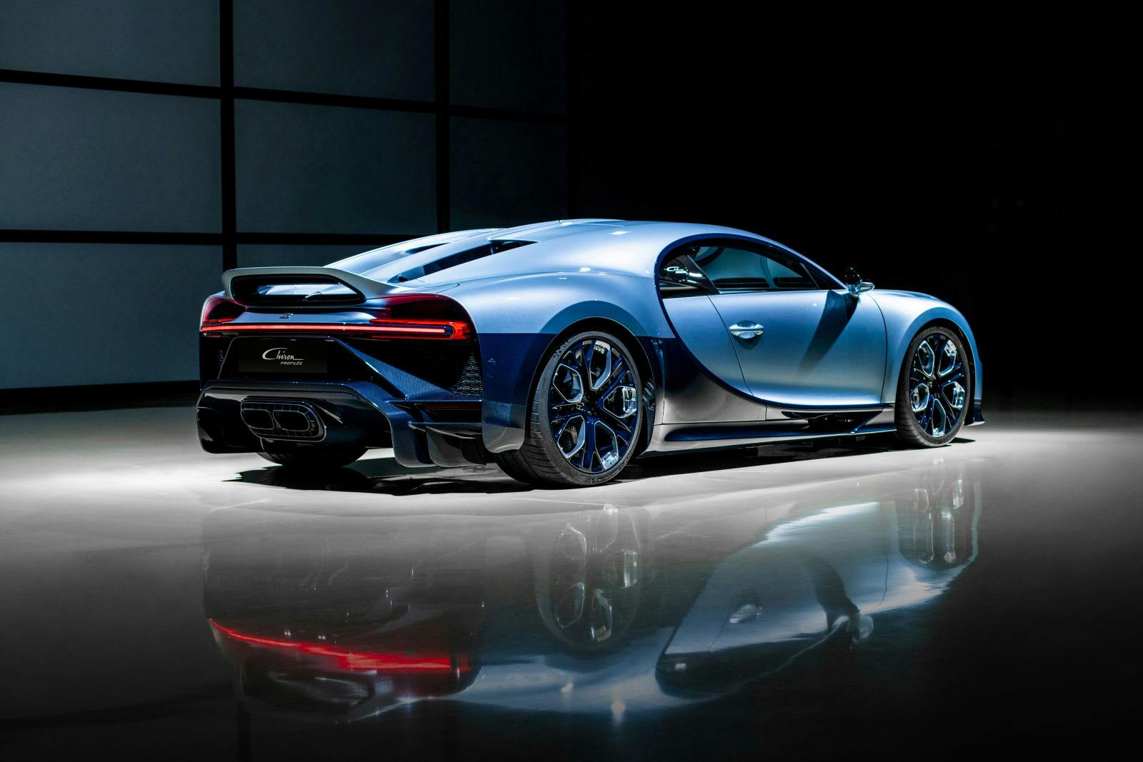 Der Bugatti Chiron Profilée, ein einzigartiges Mitglied der Chiron-Reihe, wird am 1. Februar 2023 in Paris versteigert.