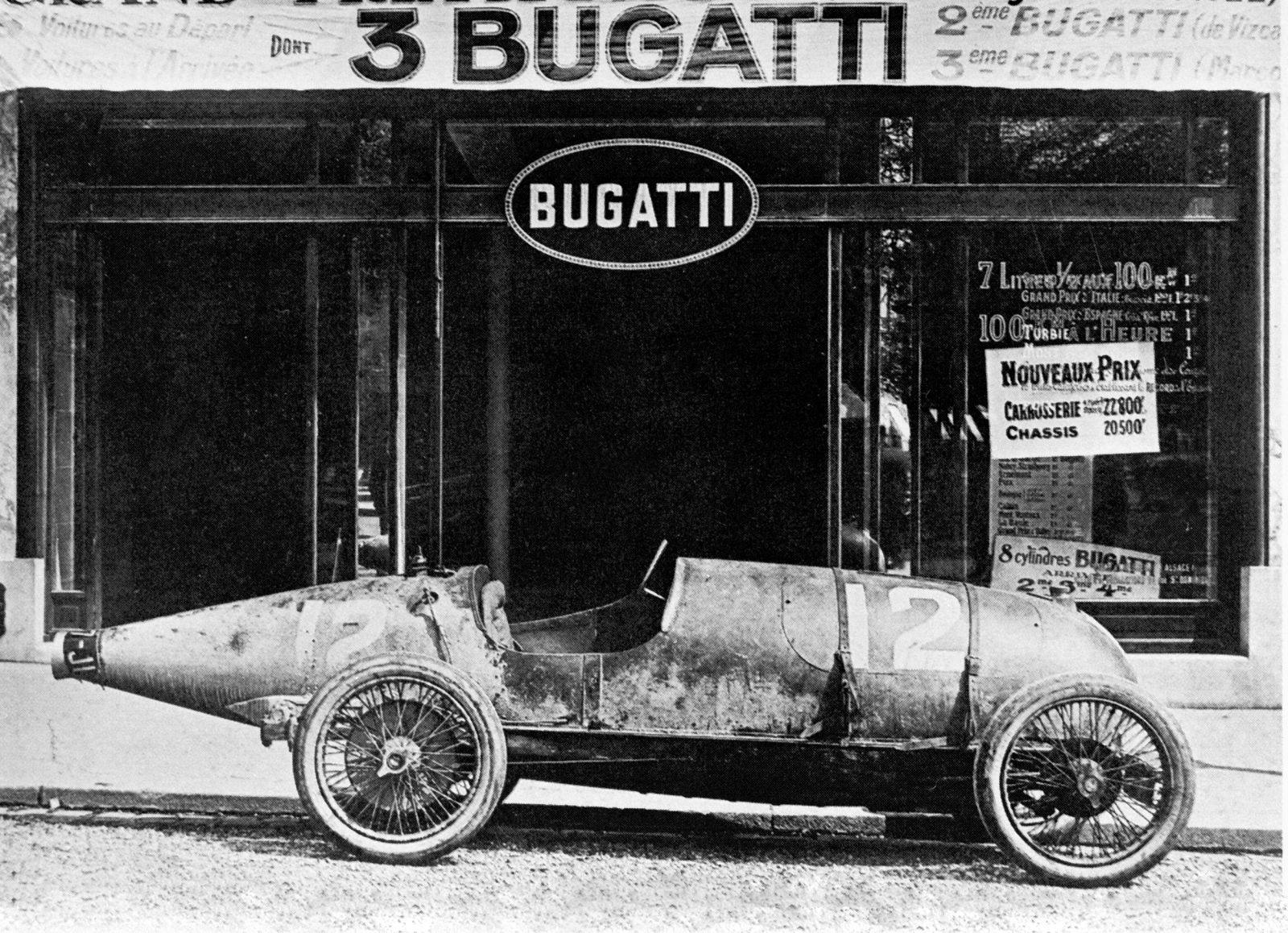 Bugatti Typ 30 - ein Sporttourer voller Innovationen