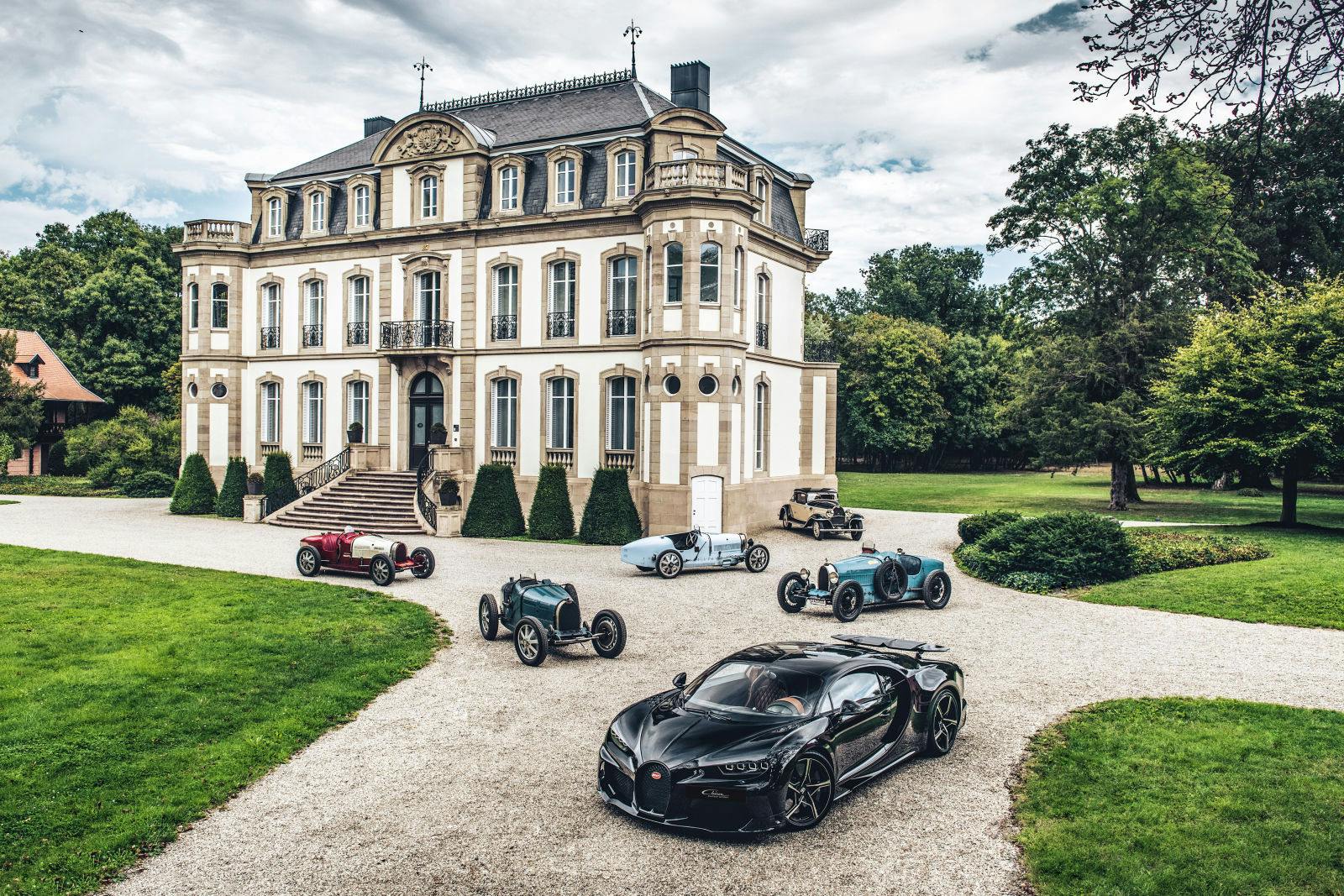 Avec cette visite, le Château a replongé dans l’histoire, riche de près d’un siècle de l’héritage Bugatti.