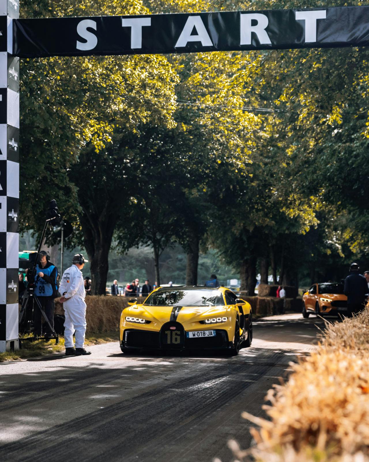 La Bugatti Chiron Pur Sport s'apprête à donner un aperçu de ce dont elle est capable sur les 1,86 km de la course de côte du Goodwood Festival of Speed 2021.