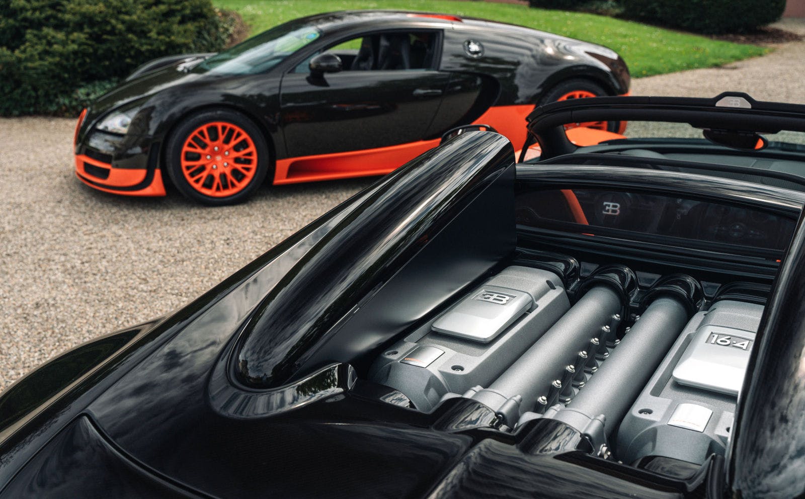 La Bugatti Veyron 16.4 Grand Sport Vitesse est devenue le roadster le plus rapide du monde en 2013 avec son moteur W16.