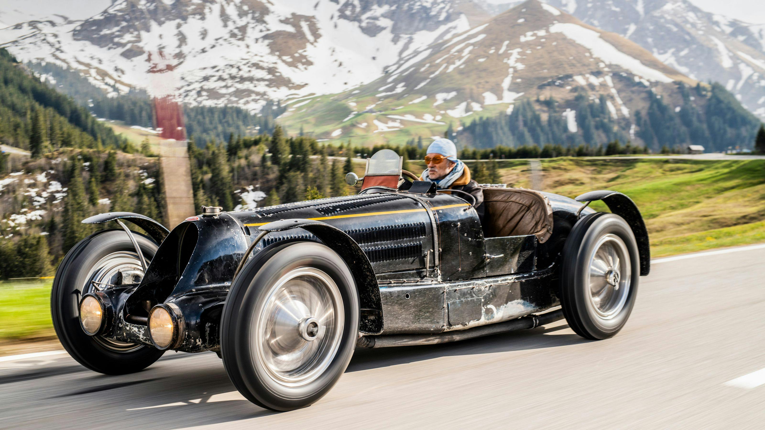 Bugatti Type 59 Sports – Historischer Rennwagen mit den Kampfnarben der frühen Grand-Prix-Rennen