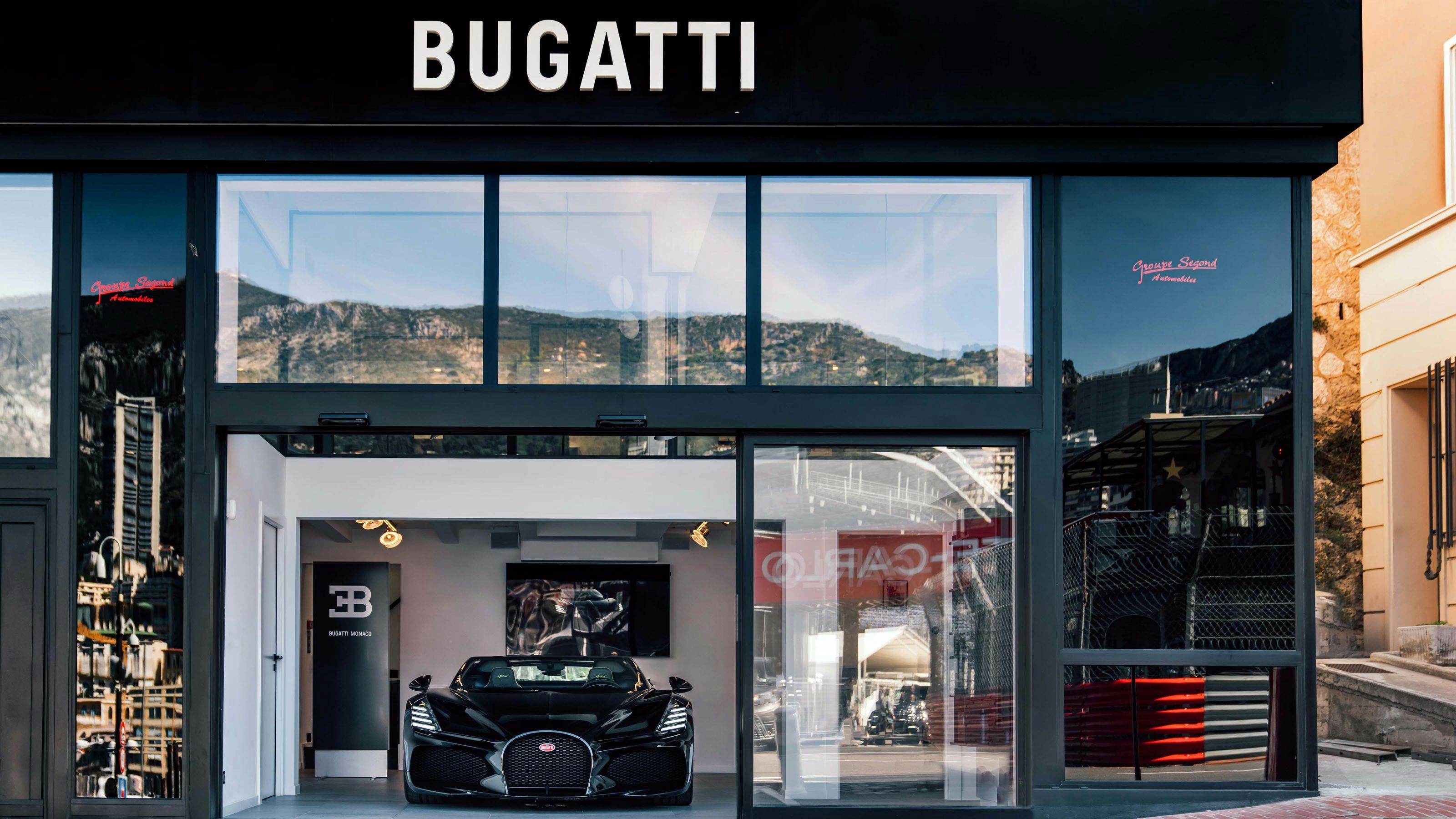 Monaco – Bugatti élit domicile dans un lieu hautement symbolique