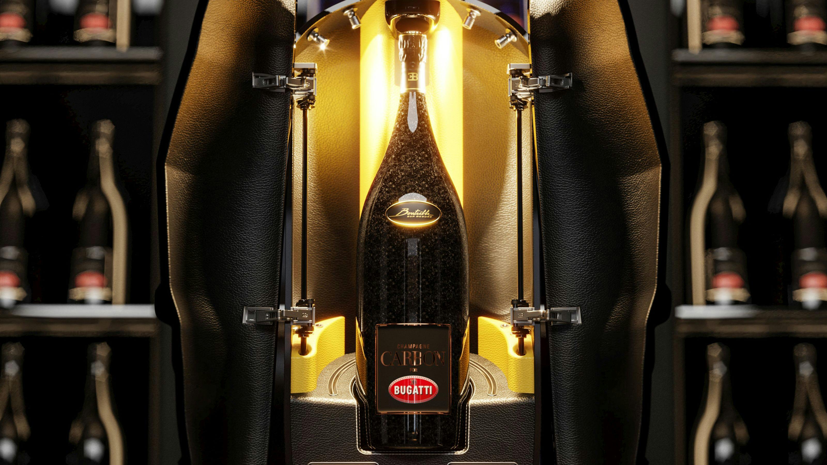 Bugatti et Champagne Carbon dévoilent « La Bouteille sur Mesure »