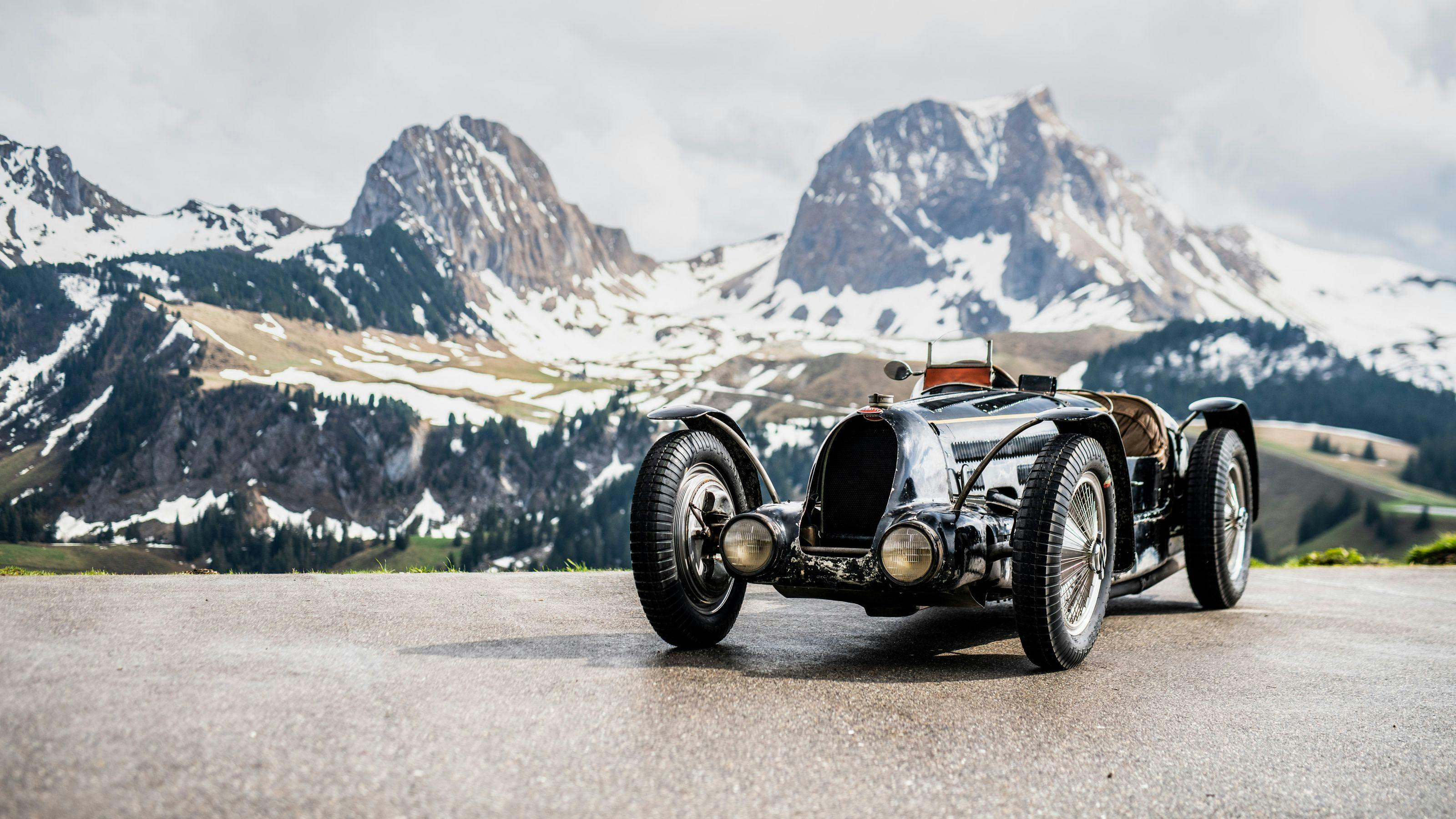 Bugatti Type 59 Sports – Historischer Rennwagen mit den Kampfnarben der frühen Grand-Prix-Rennen