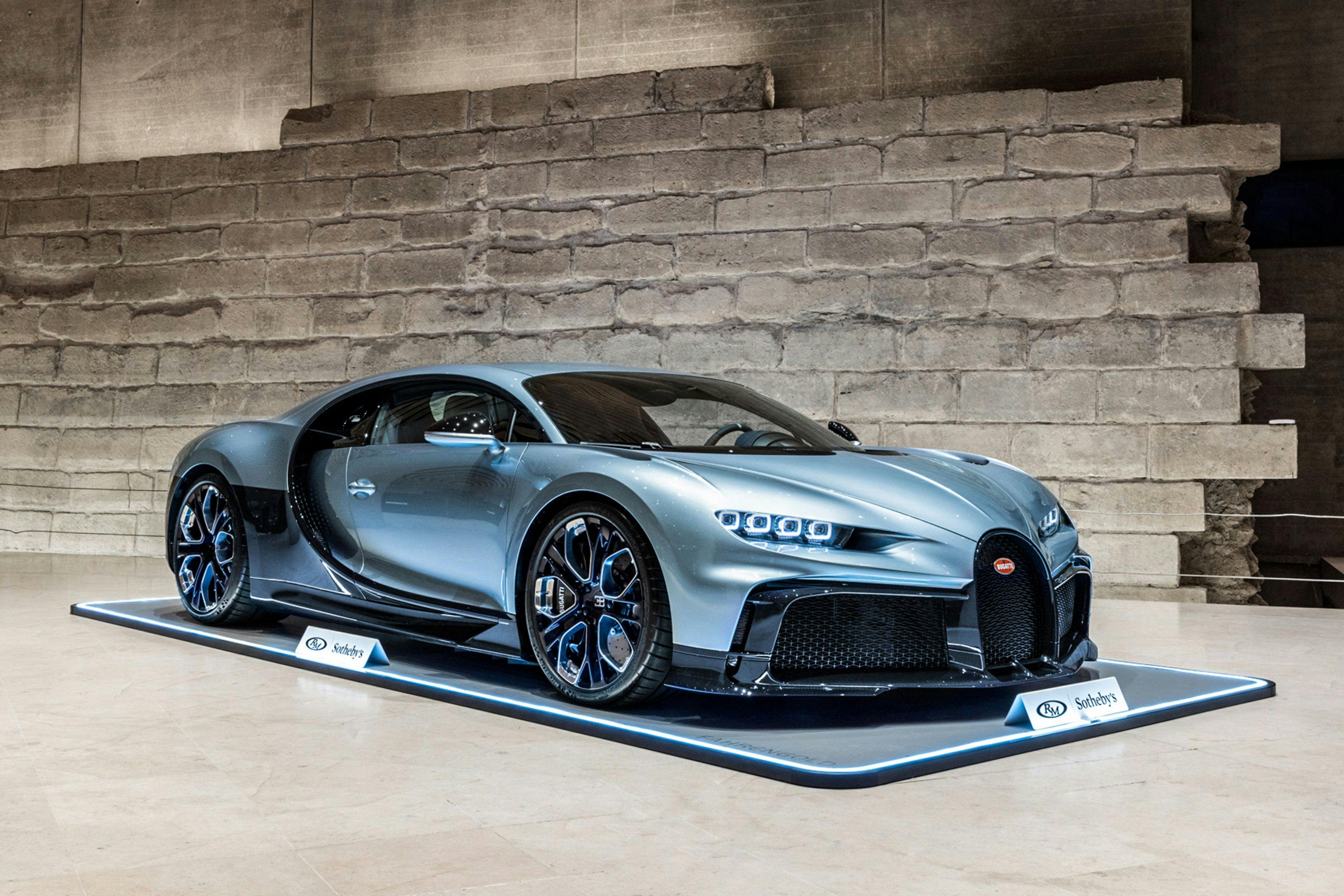La Bugatti Chiron Profilée : voiture neuve la plus chère jamais vendue aux enchères