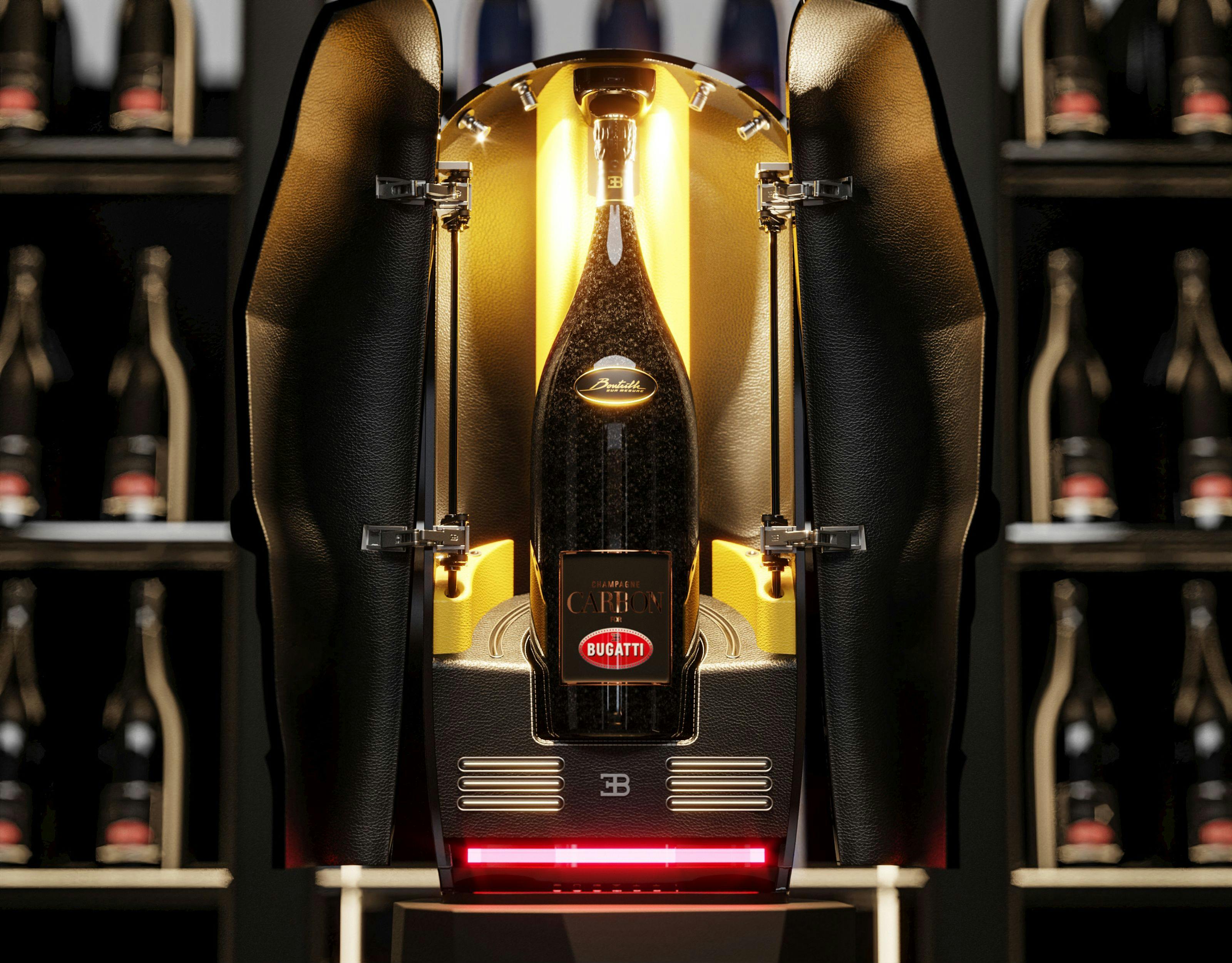 Bugatti and Champagne Carbon reveal ‘La Bouteille Sur Mesure’